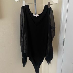 Black bodysuit